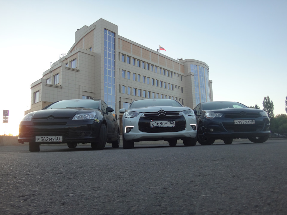 встреча Липецк, Community Peugeot and Citroen — Citroen C4 (2G), 1,6 л ...