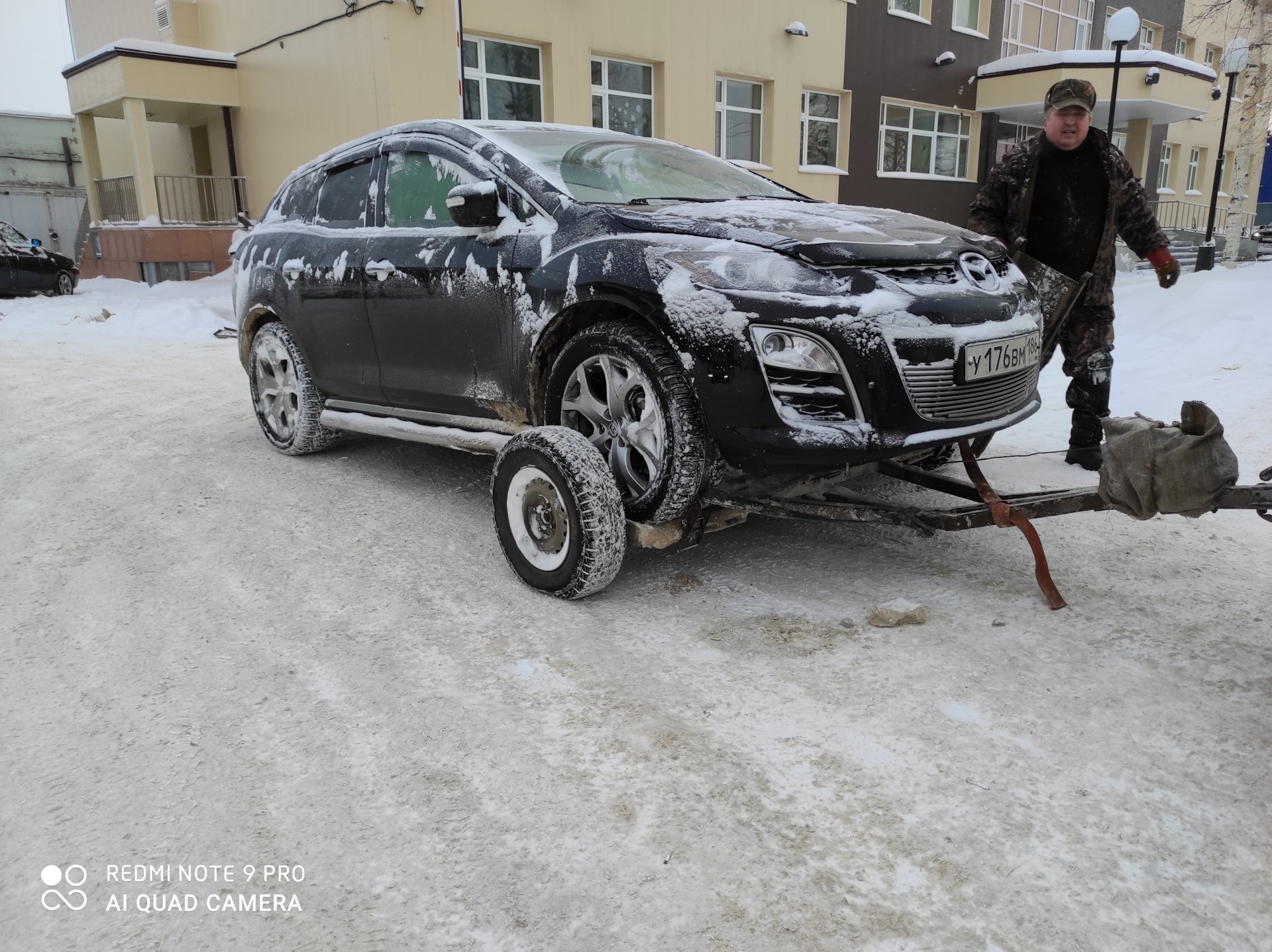 Касательно эвакуации мазд Сх7 частичной погрузкой. — Mazda CX-7, 2,3 л,  2010 года | эвакуация | DRIVE2