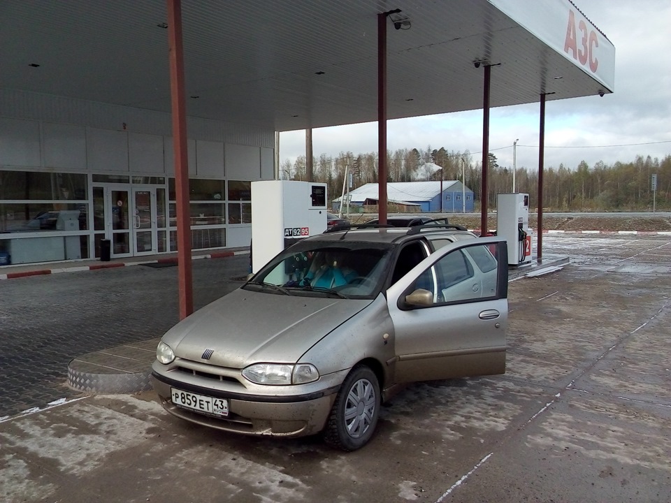 Киров-Кострома-Москва — FIAT Palio (Mark I), 1,2 л, 1999 года ...