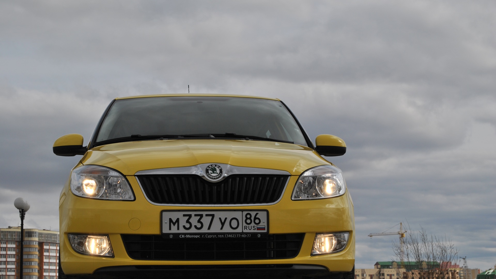 Skoda Fabia Mk2 1.4 бензиновый 2011 | Желтая Зденка на DRIVE2