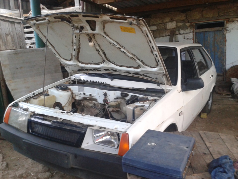 Прогорела прокладка под ГБЦ. — LADA 21093, 1,5 л., 1999 года | своими ...