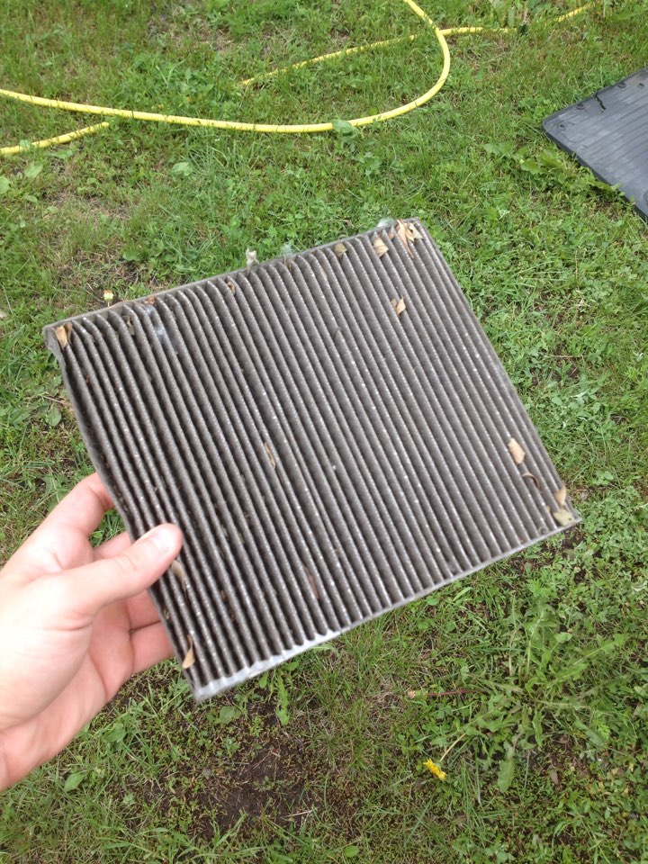 Очистка кондиционера хлоргексидином и замена фильтра — Nissan Almera II ...