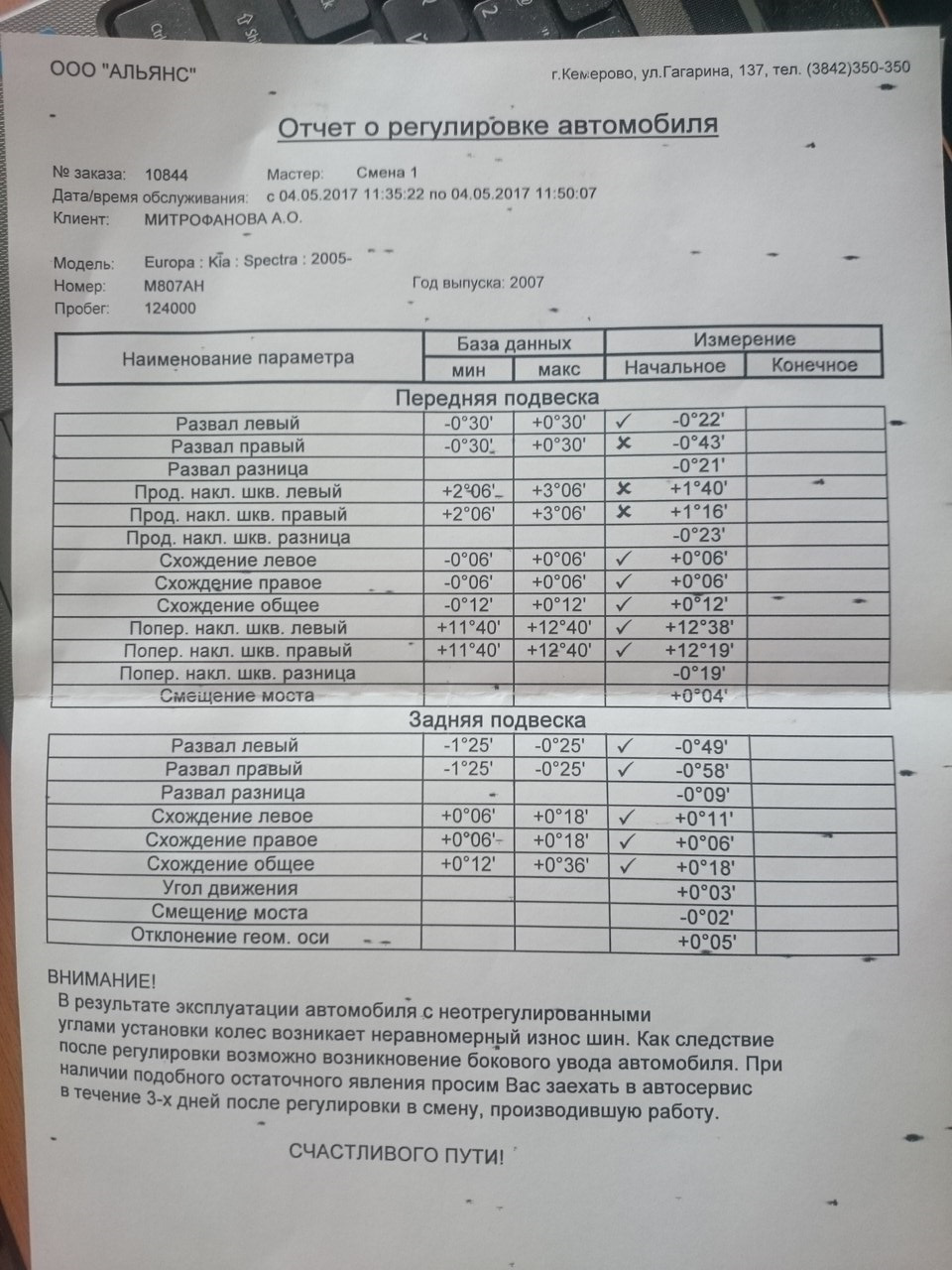 проблема с колесами так и осталась, жрет резину(( И есть вопросы по ...