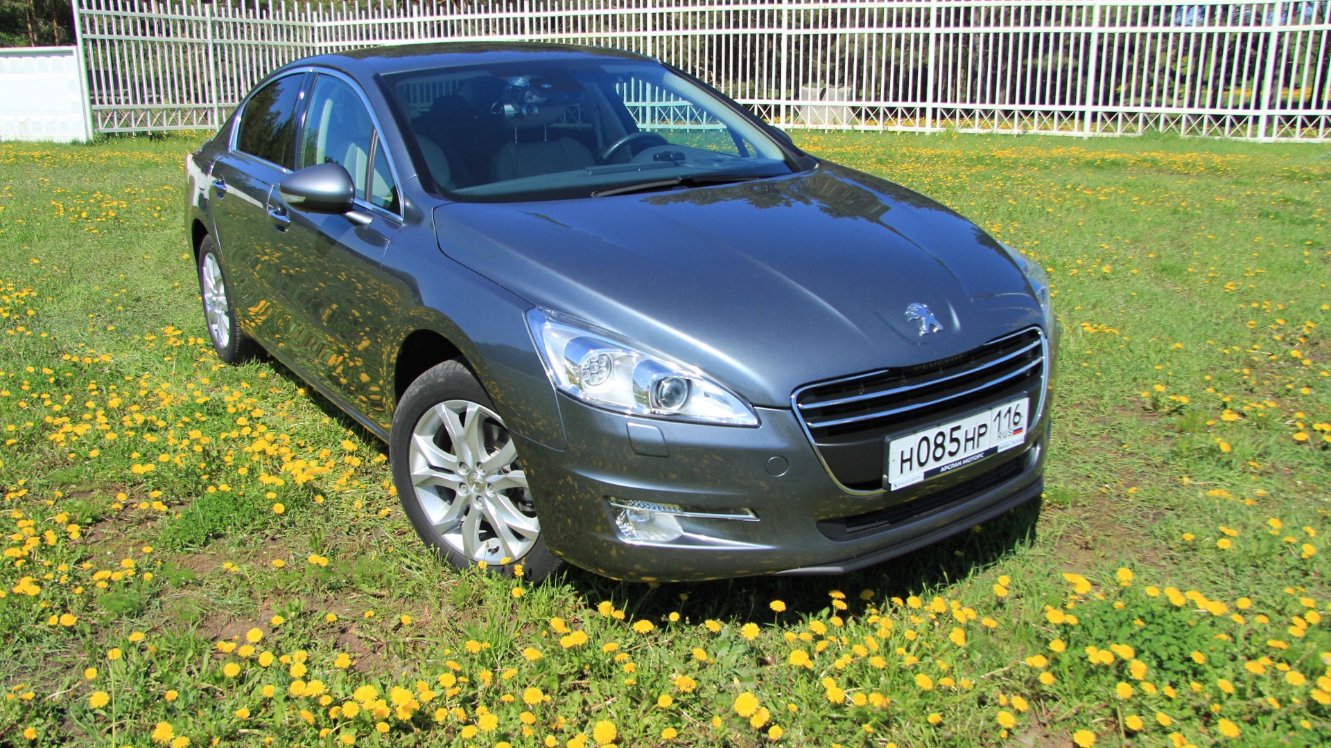 Peugeot 508 (1G) 1.6 дизельный 2012 | аллюр, бежевый салон на DRIVE2