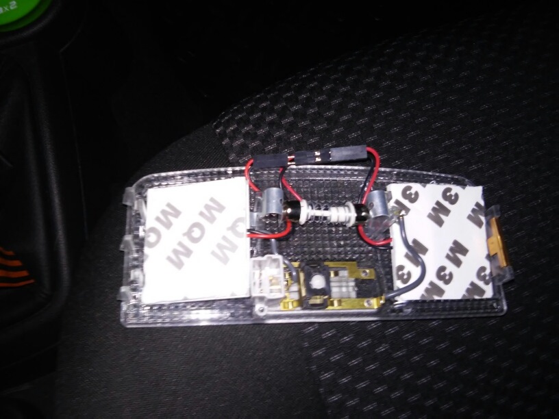 Улучшение (доработка) освещения салона Лада Калина 2 — Lada Калина 2 ...