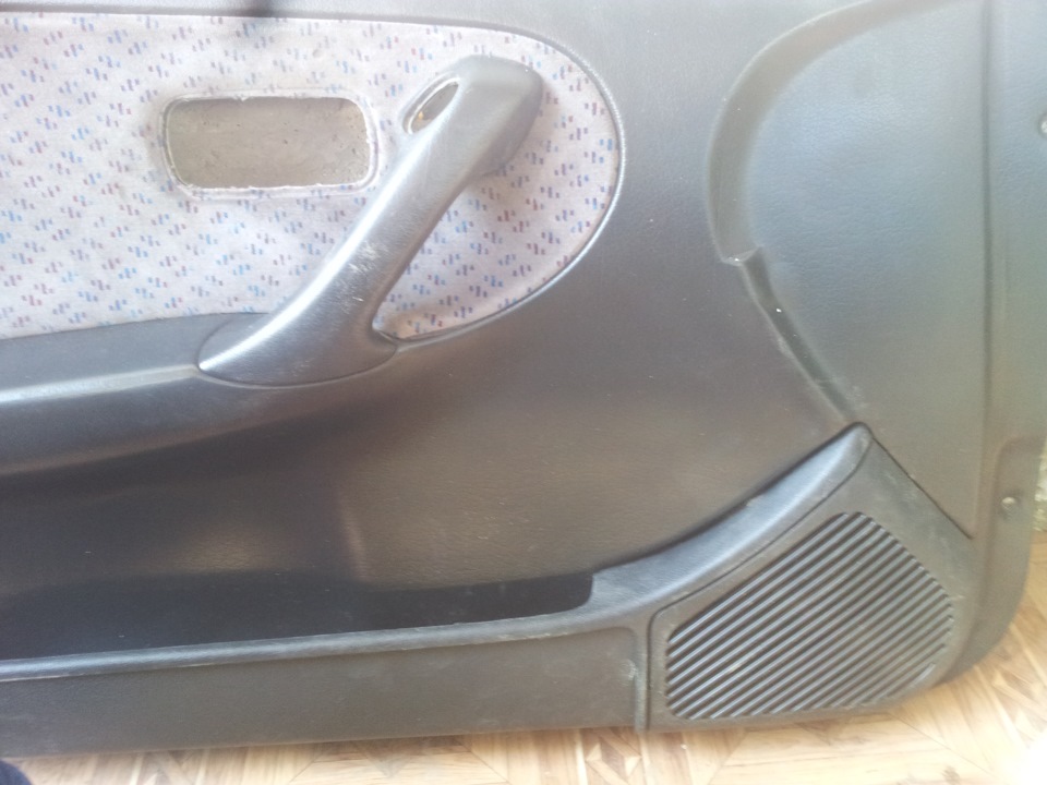 Динамики на фронт и их установка в двери — Nissan Primera (P10), 1,6 л ...