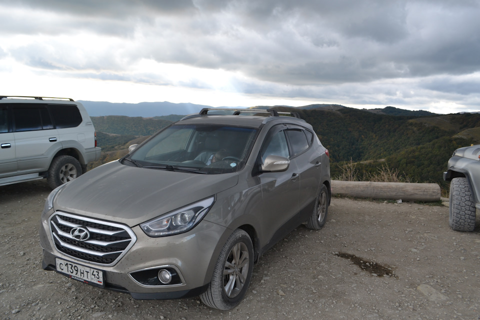 Стоянка рядом с Грозовыми воротами. — Hyundai ix35