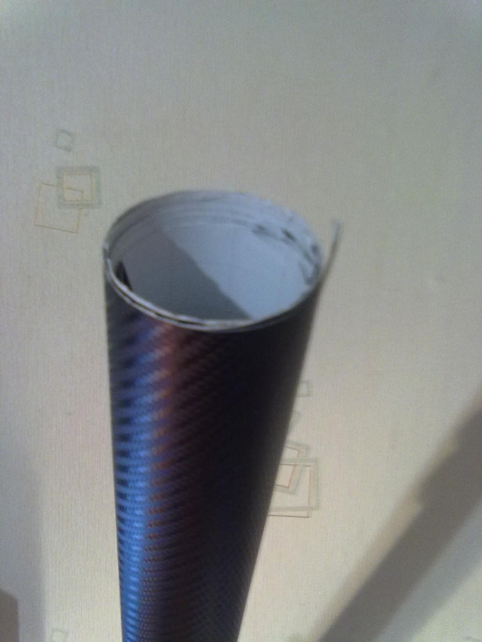 Карбон или как обклеить багажник . — Lada 21047, 1,6 л, 2008 года ...