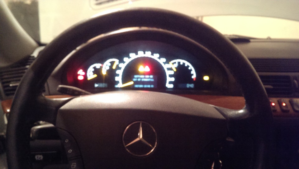Help)) — Mercedes-Benz S-Class (W220), 3,2 л, 2000 года | поломка | DRIVE2