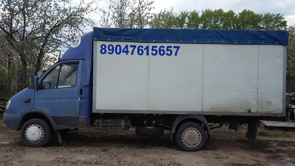 Подвесил запаску. — ГАЗ Газель, 2,4 л, 2007 года | расходники | DRIVE2