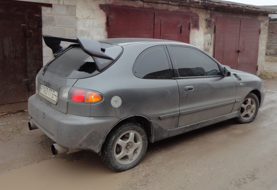 спойлер daewoo lanos хэтчбек