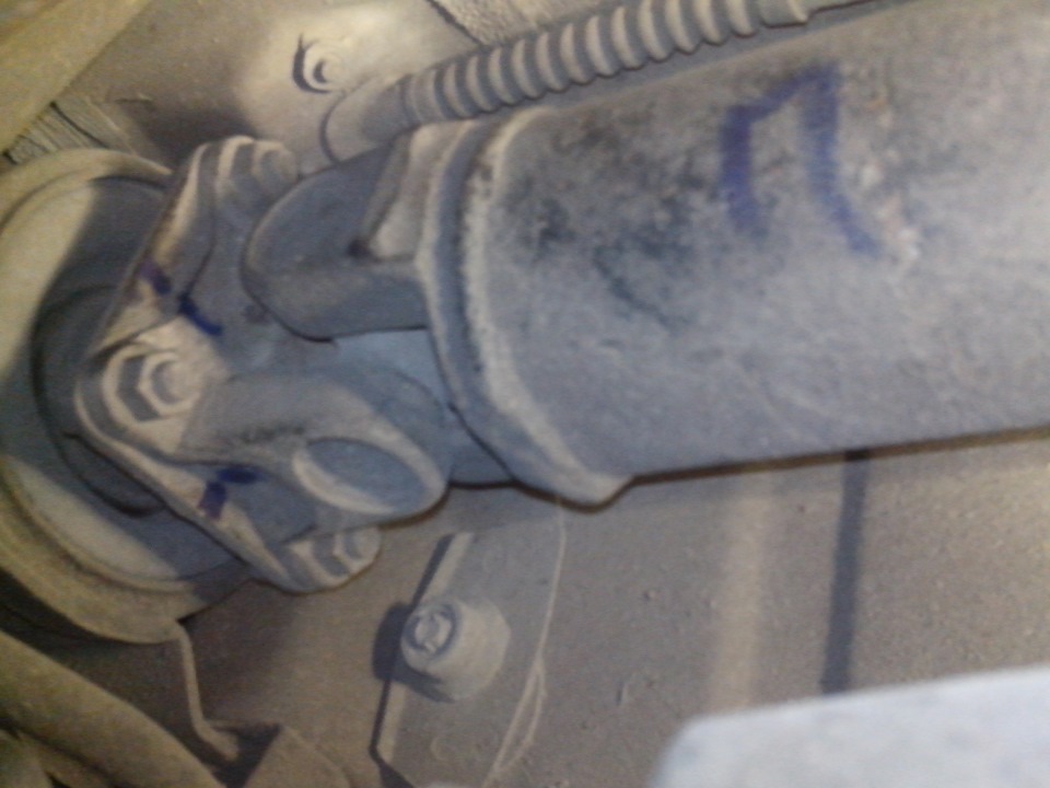 замена крестовины на кардане — Toyota Chaser (90), 2,4 л., 1996 года ...