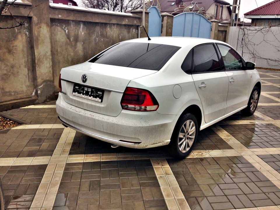 Volkswagen Polo sedan тонированный