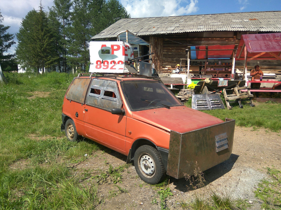 Первый выезд (полевые испытания) — Lada 11113 Ока, 0,7 л, 2006 года ...