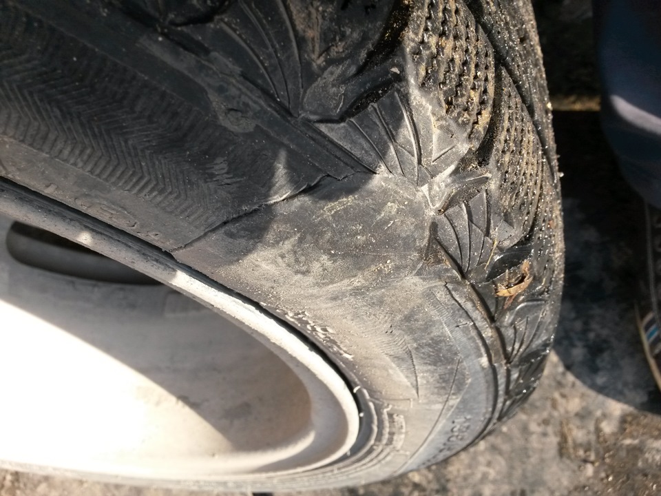 …Варка грыжи… — Lada Калина седан, 1,6 л, 2011 года | шины | DRIVE2