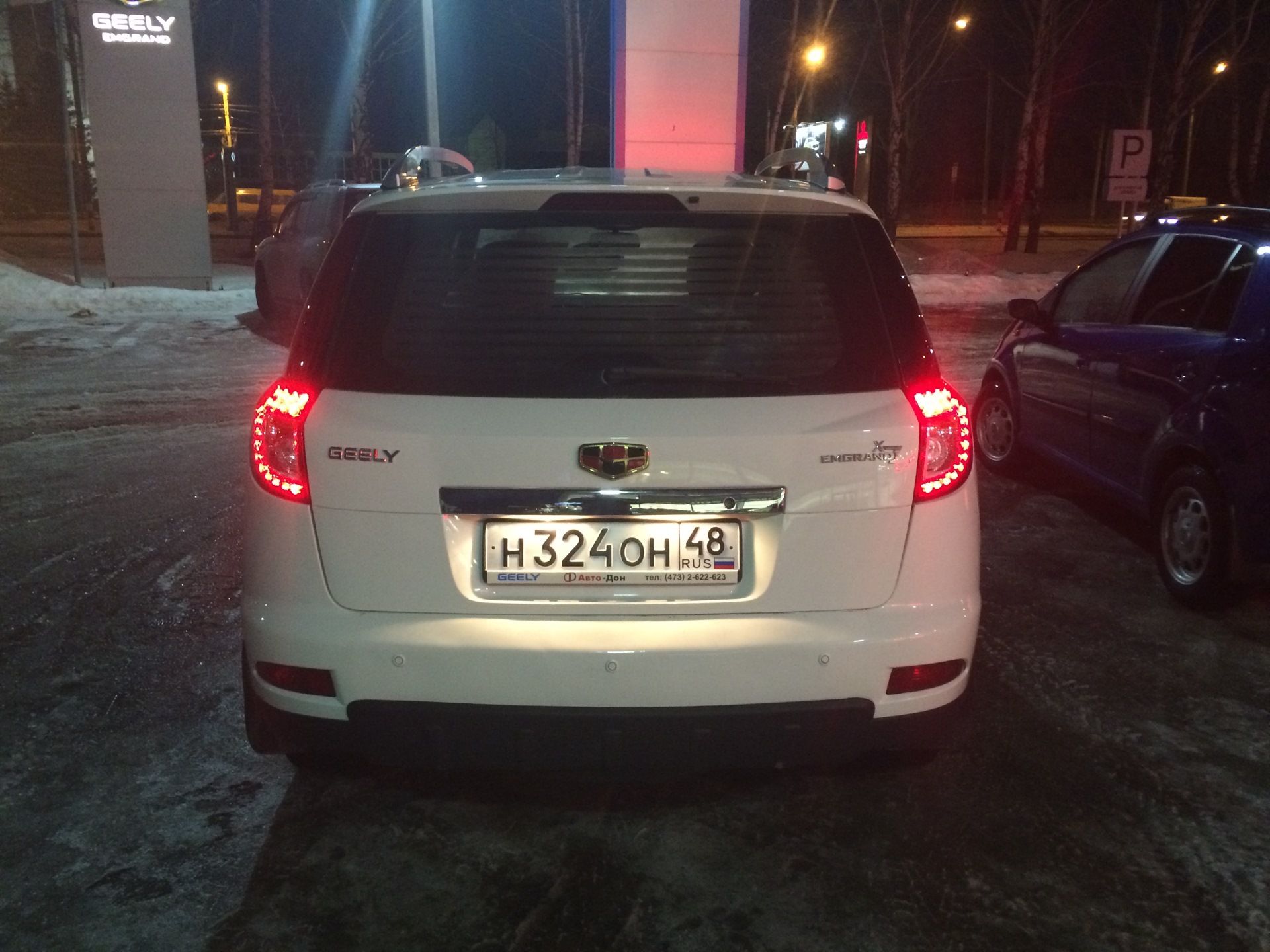 Geely Emgrand x7 мигалки