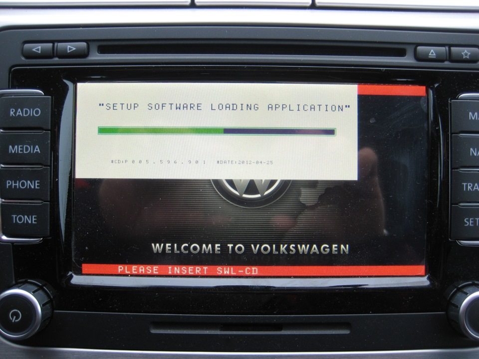 Обновление прошивки RNS-510… — Volkswagen Passat B6, 1,8 л, 2010 года ...