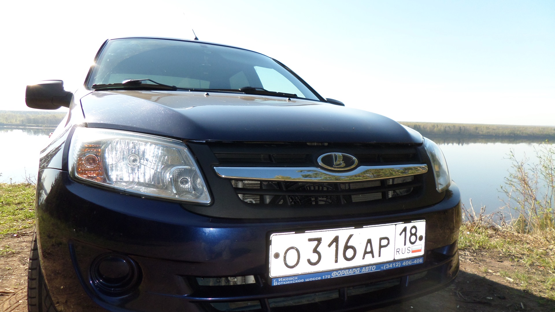 Lada Гранта 1.6 бензиновый 2012 | 98 л.с. на DRIVE2