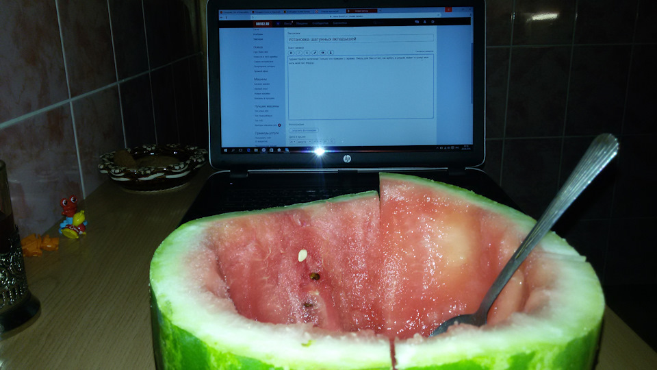 Установка шатунных вкладышей — Volvo 460, 2 л, 1996 года | своими ...