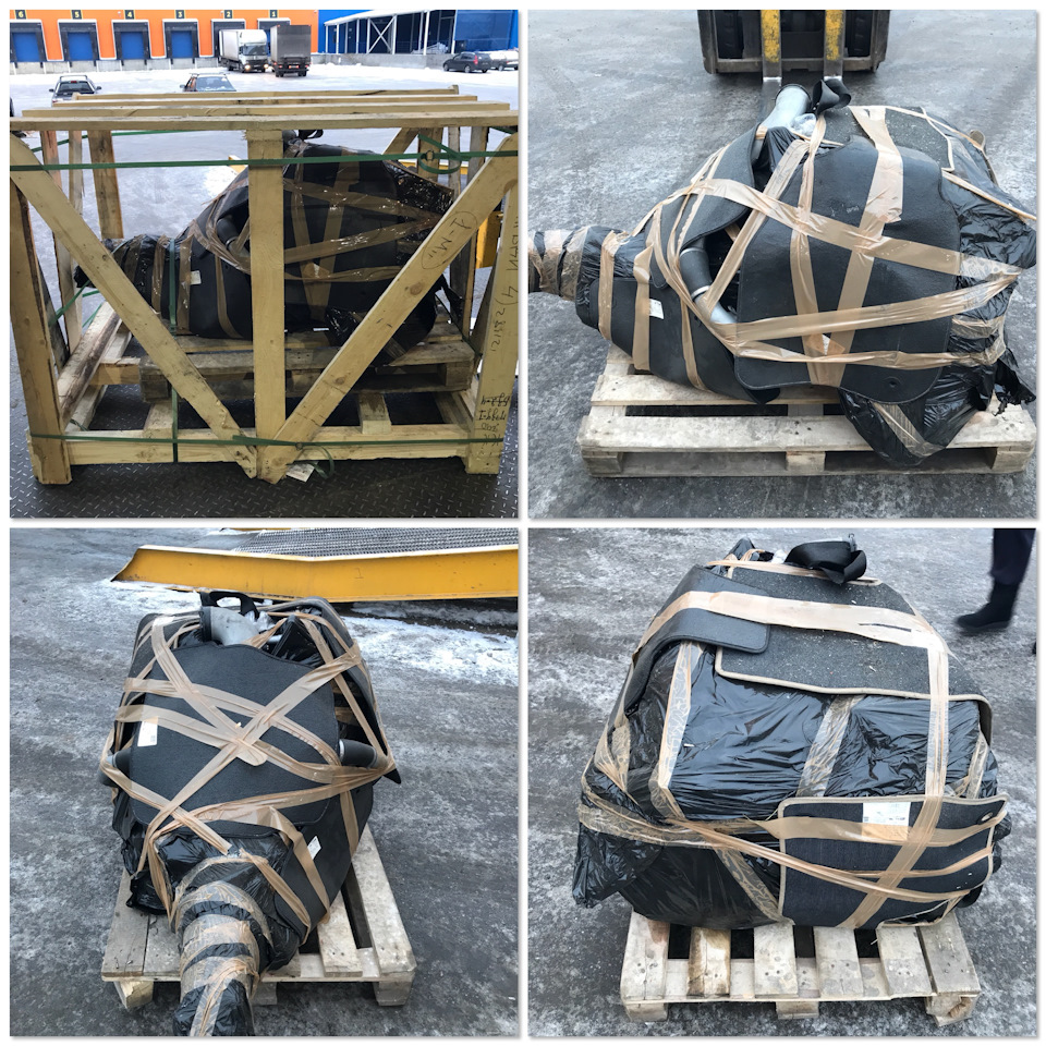 Выгружаем и перевозим в GoPerformance — там его ждёт доктор Денис — Audi Allroad (C5). Запчасти на фото: Z1720