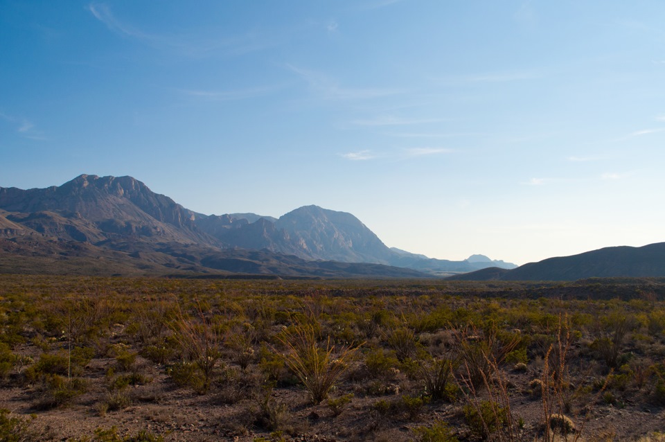 Once in Texas national Park big Band