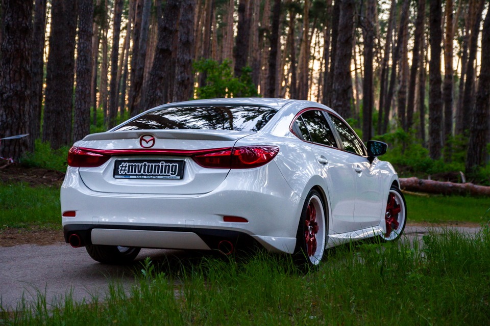 бампер mazda 6 gj