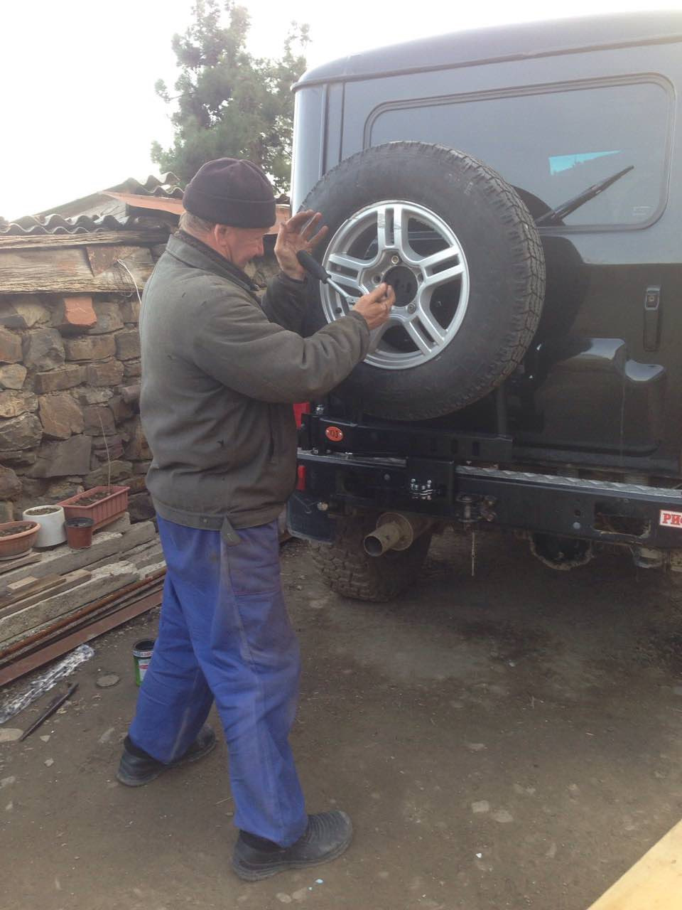 Установка калитки. — УАЗ 315195 Hunter, 2,7 л, 2009 года | своими ...