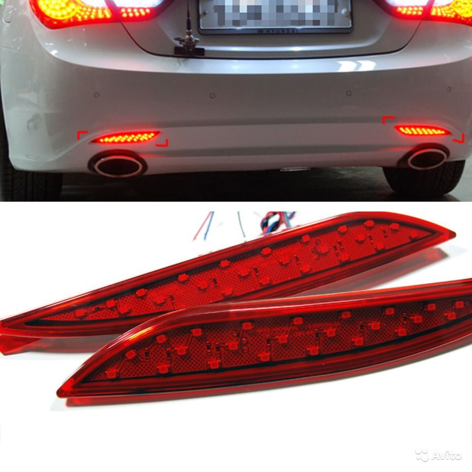 фонарики и лип спойлер из Хабаровска. — Hyundai Sonata VI (YF), 2 л ...