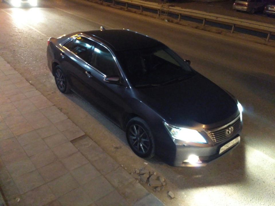 Плавник на крышу Camry — Toyota Camry (XV50), 2,5 л, 2012 года | тюнинг ...