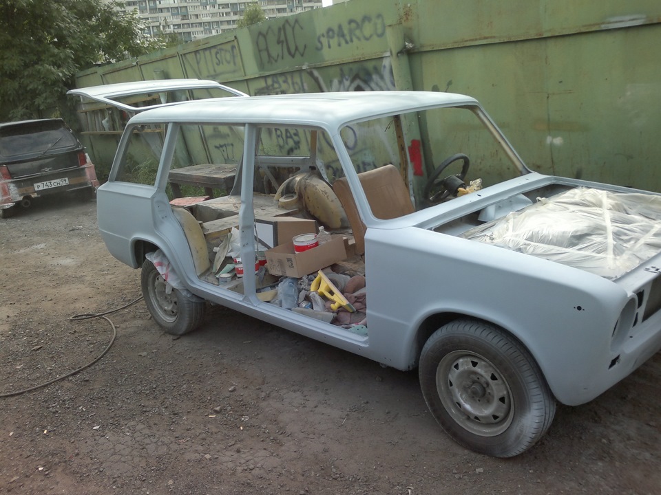 Покраска — Lada 2102, 1,5 л, 1974 года | кузовной ремонт | DRIVE2