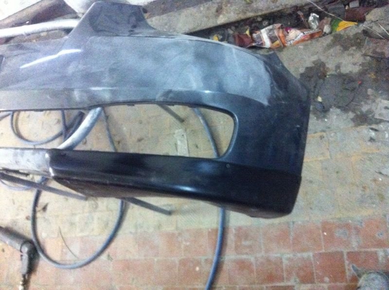 Клыки на передний бампер от Lancer 10 — Hyundai Accent (3G), 1,5 л ...
