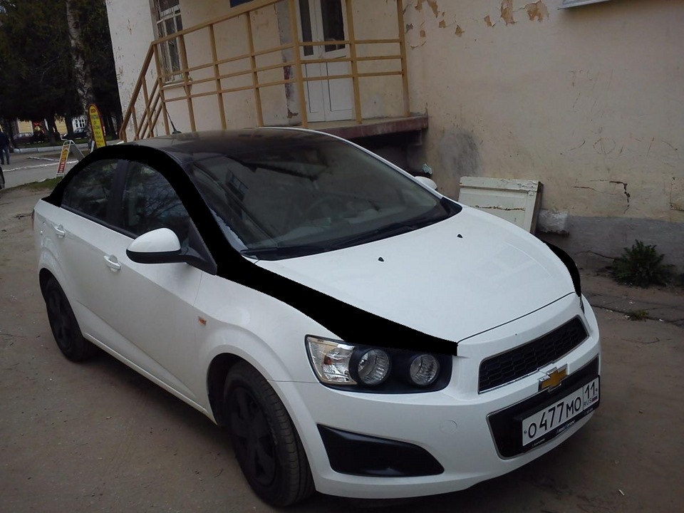 Chevrolet Aveo аэрография