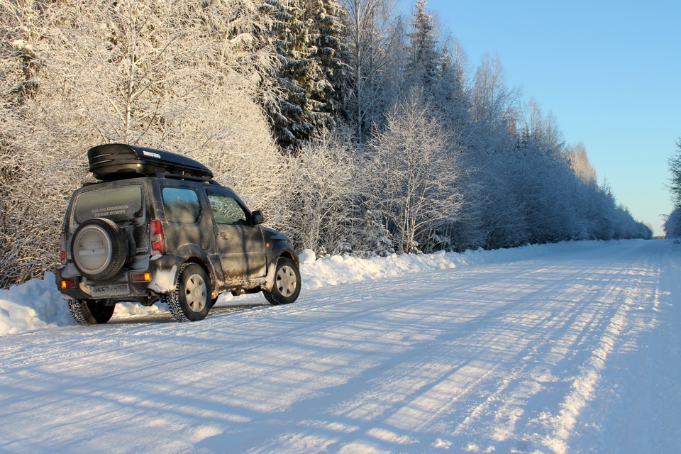 Белые дороги — Suzuki Jimny (1G)