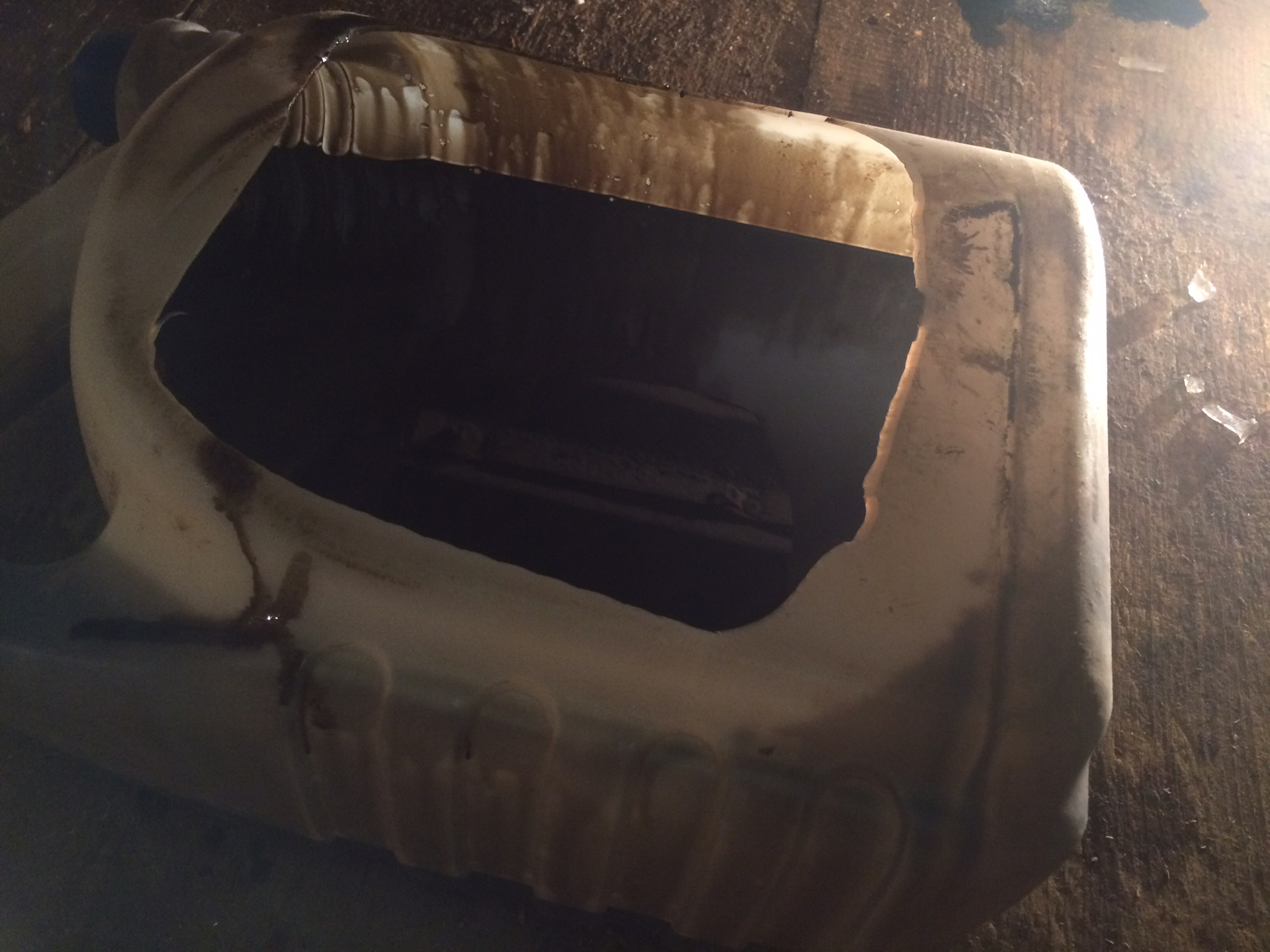 Замена масла с промывкой двигателя — Lada 21065, 1,6 л, 2004 года ...