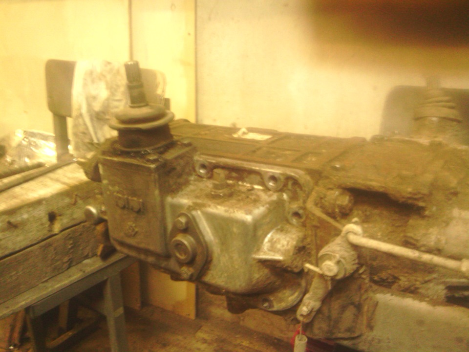 переборка коробки — УАЗ 315195 Hunter, 2,7 л, 2005 года | своими руками ...