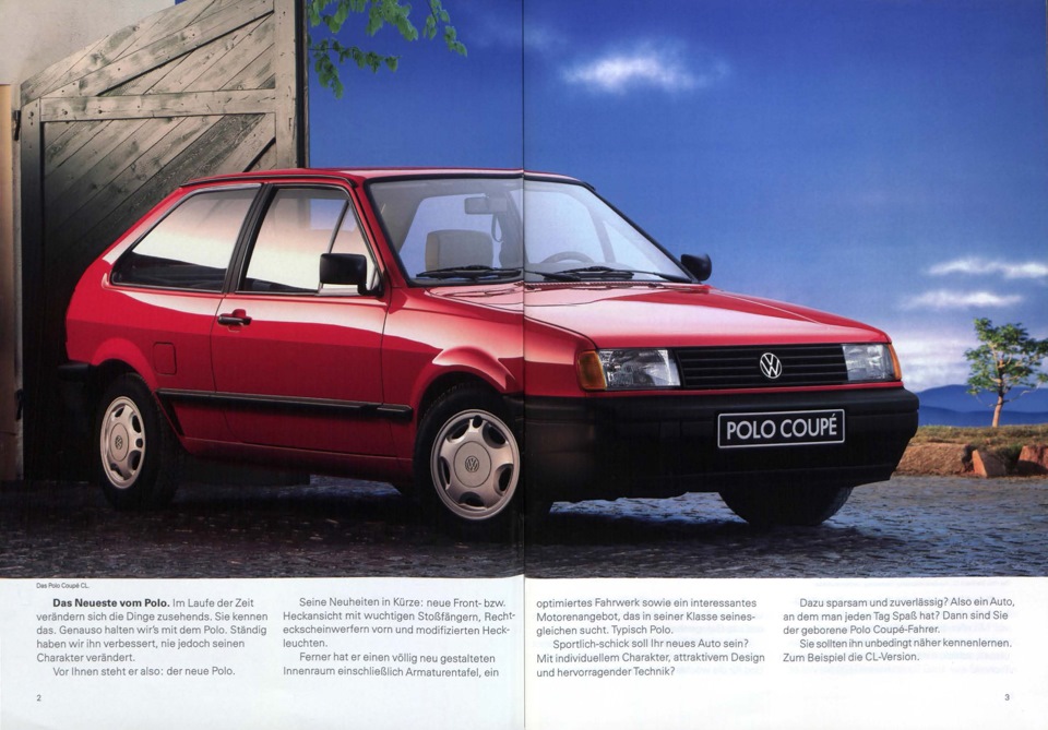 Polo Ii Cl Fox Gt 1990 Volkswagen Polo Hatchback 1 1 Liter 1989 Year On Drive2