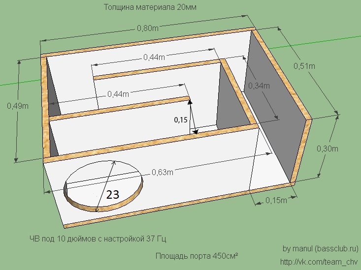 Короб для иволги 15