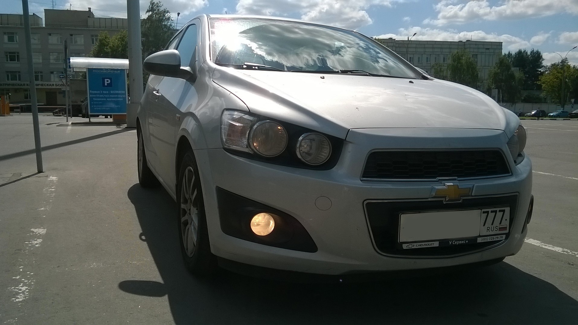 Chevrolet Aveo 5-door (2G) 1.6 бензиновый 2014 | LTZ Hatchback Шкед на  DRIVE2