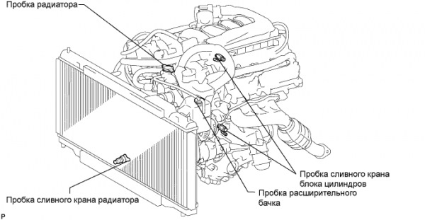 Сливная пробка с краном