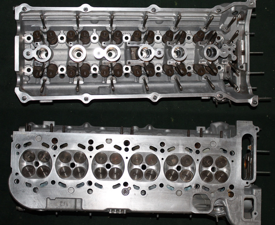 Головка готова . еще куча работы предстоит, и нужно решить какое масло лить, которое я заливал больше не производят, и не смог найти — BMW 5 series (E39)