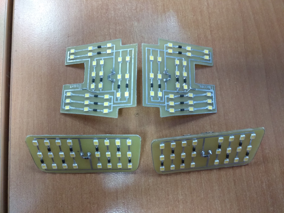Светодиодные плафоны на LED 2835 — Mitsubishi Outlander (3G), 2 л, 2015 ...