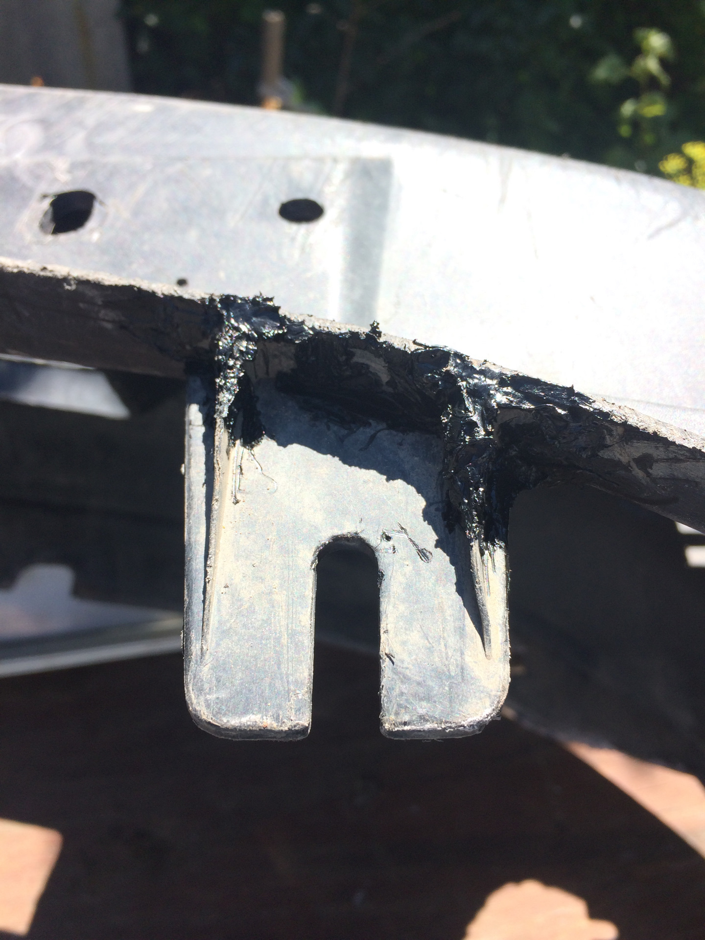 Подготовка бампера к покраске — FIAT Brava, 1,6 л, 1998 года | другое ...