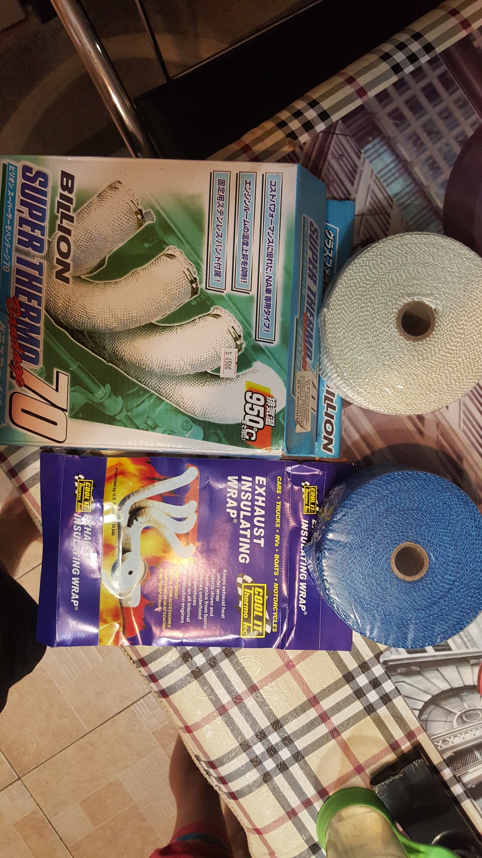 Обмотка коллектора ТЕРМОЛЕНТОЙ — BMW 5 series (E34), 2,5 л, 1991 года ...