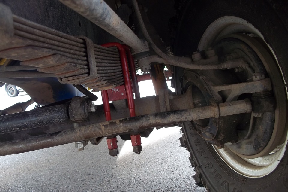 Подрос на 4см и блокировка БТР-60 в задний мост:-) — УАЗ 2206, 3 л ...