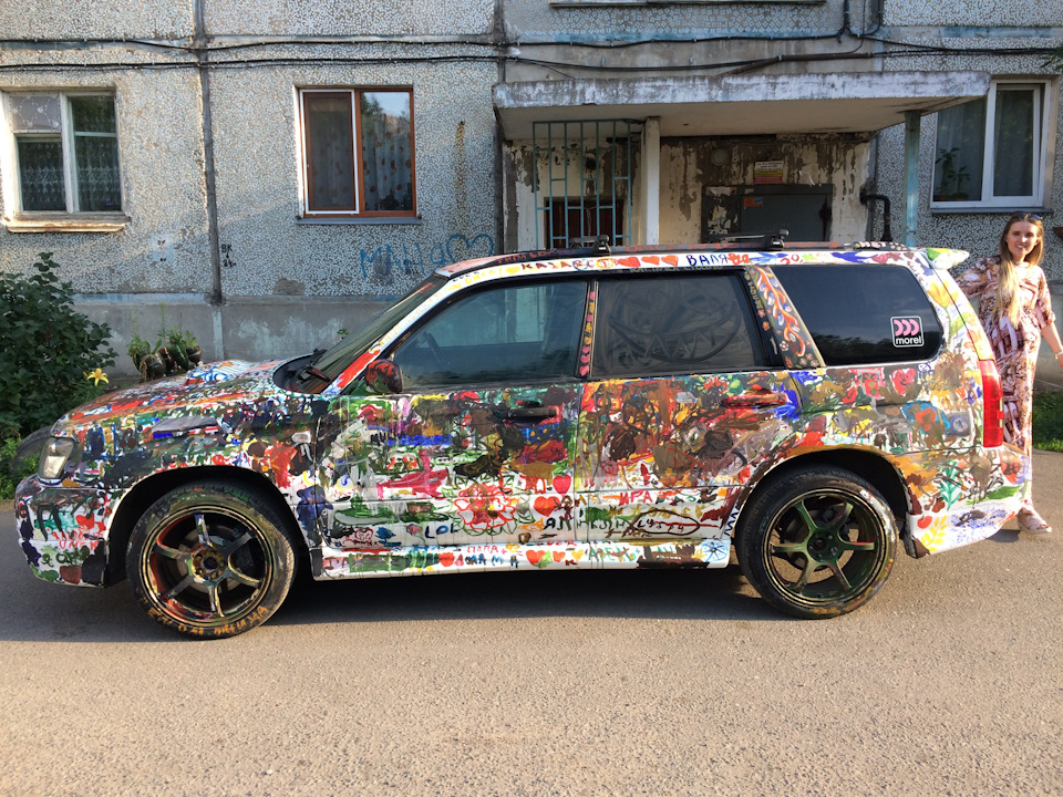 Фото в бортжурнале Subaru Forester (SG)