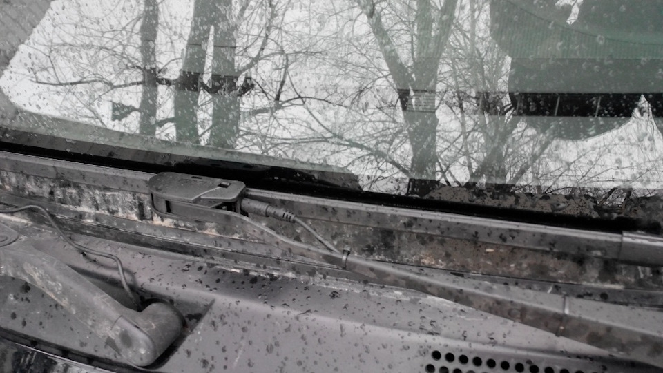 Тёплые дворники. — Mitsubishi Pajero Sport (2G), 3 л, 2015 года ...