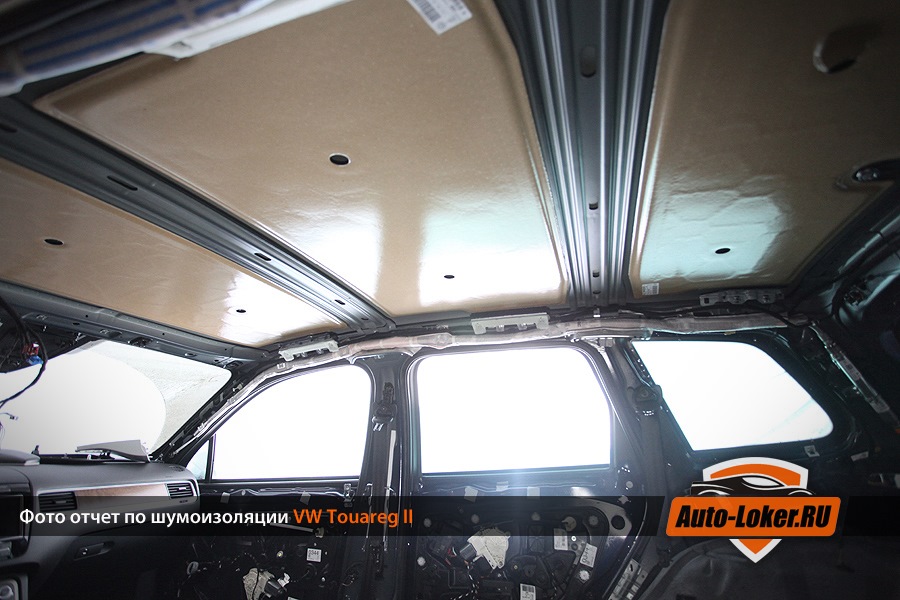 Как снять потолок touareg nf