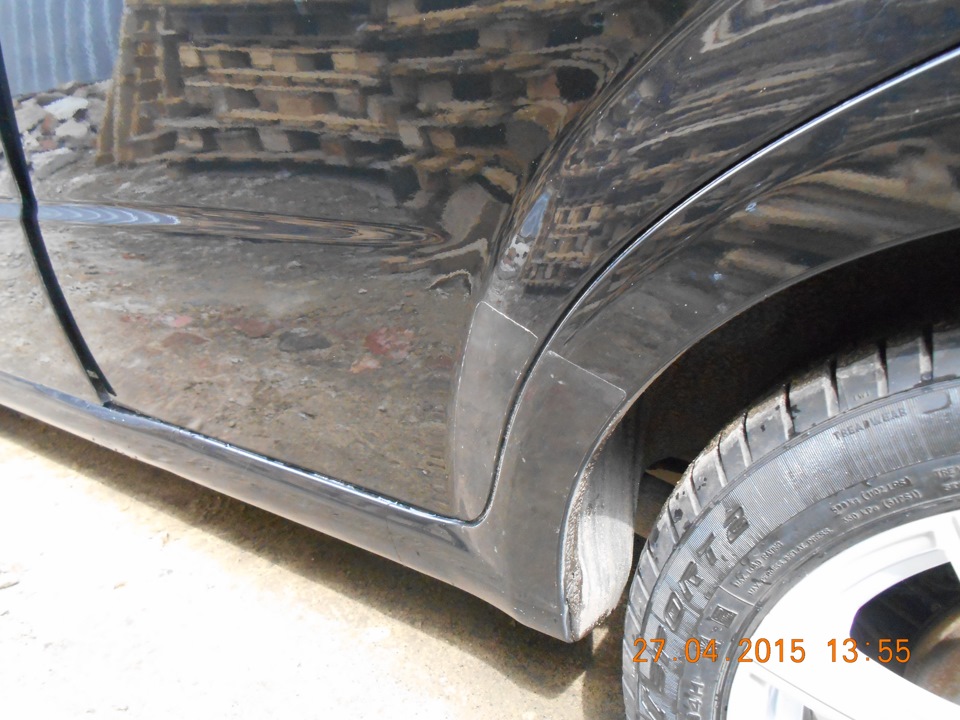 Антиграввийная плёнка — Chevrolet Aveo Sedan (1G), 1,4 л, 2010 года ...