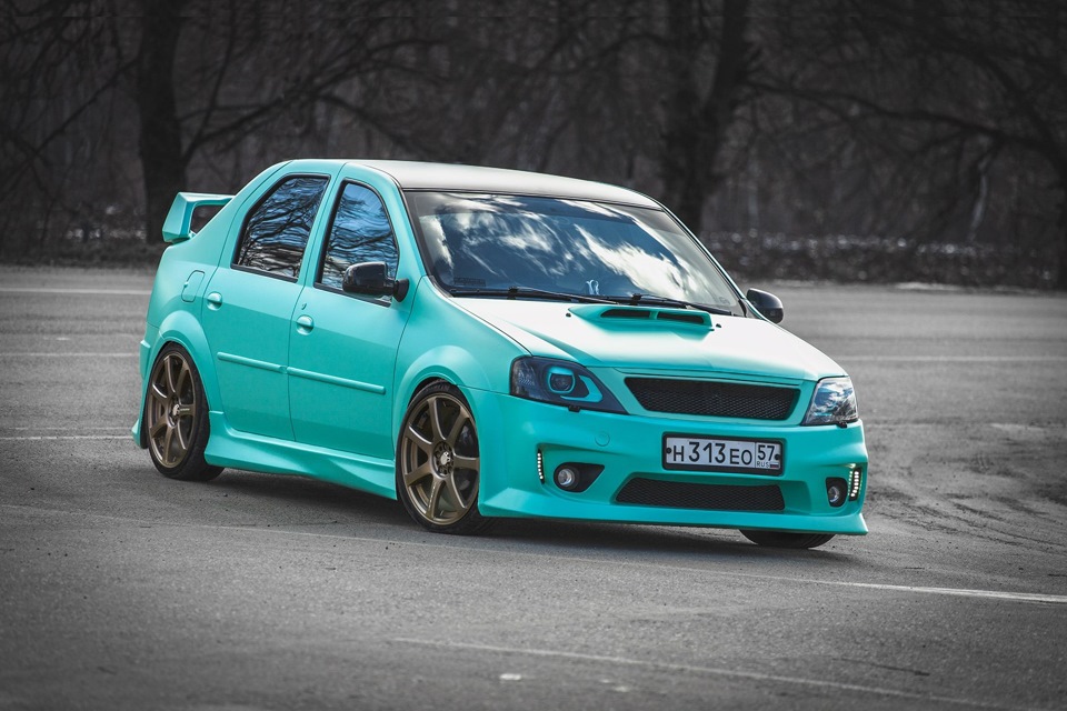 Вот такие колёса заказал! — Renault Logan (1G), 1,6 л, 2010 года ...