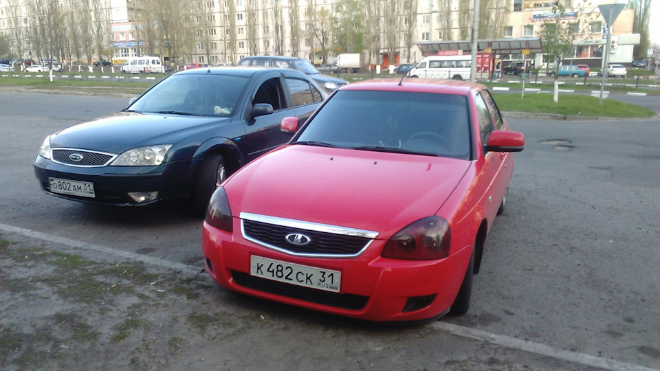 #11 Вот так встреча… — Ford Mondeo III, 1,8 л., 2003 года | фотография ...
